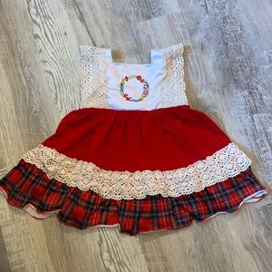 Toddler girls Christmas dress 3t